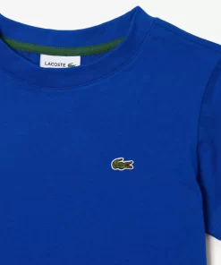 Lacoste Boy Clothing-Plain Cotton Jersey T-Shirt