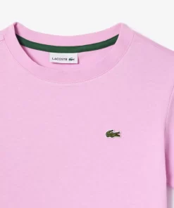 Lacoste Girl Clothing-Plain Cotton Jersey T-Shirt