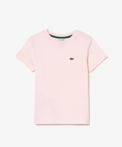 Lacoste Boy Clothing-Plain Cotton Jersey T-Shirt