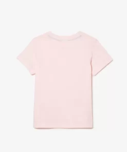 Lacoste Boy Clothing-Plain Cotton Jersey T-Shirt