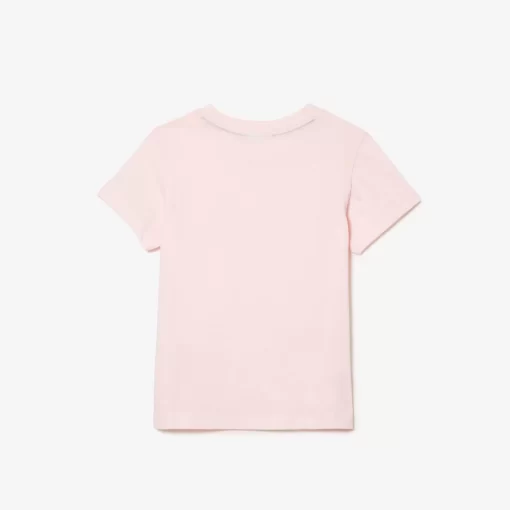 Lacoste Boy Clothing-Plain Cotton Jersey T-Shirt