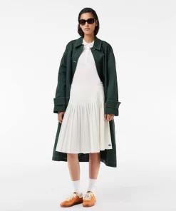 Lacoste Dresses & Skirts-Pleated Twill Skirt