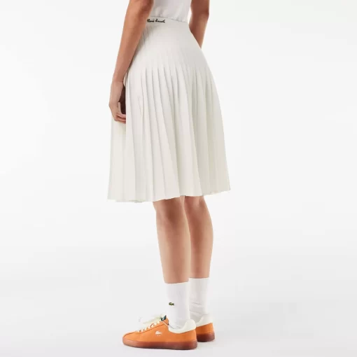 Lacoste Dresses & Skirts-Pleated Twill Skirt