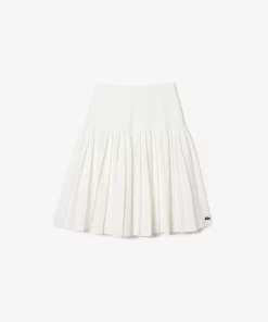 Lacoste Dresses & Skirts-Pleated Twill Skirt