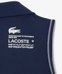 Lacoste Fitness & Training-Polo Shirt Inspired Sport Bra