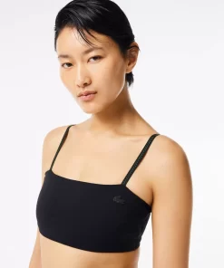 Lacoste Bras & Leggings-Print Strappy Bralette