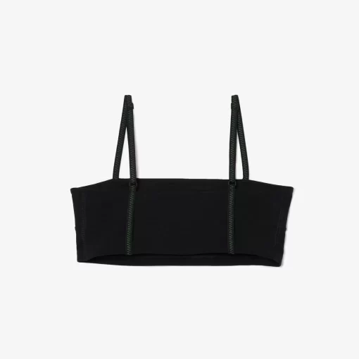 Lacoste Bras & Leggings-Print Strappy Bralette