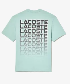 Lacoste T-Shirts-Printed Heavy Cotton Jersey T-Shirt