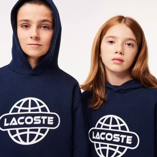 Lacoste Girl Clothing-Printed Hoodie