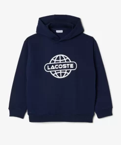 Lacoste Girl Clothing-Printed Hoodie