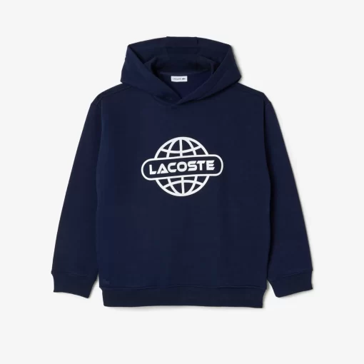 Lacoste Girl Clothing-Printed Hoodie