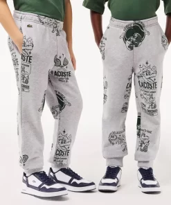 Lacoste Girl Clothing-Printed Jogger Track Pants