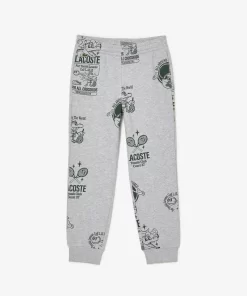 Lacoste Girl Clothing-Printed Jogger Track Pants