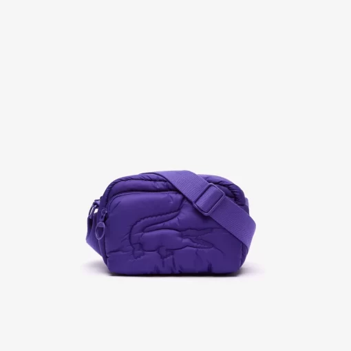 Lacoste Cross Body-Puffy Croc Quilted Bag