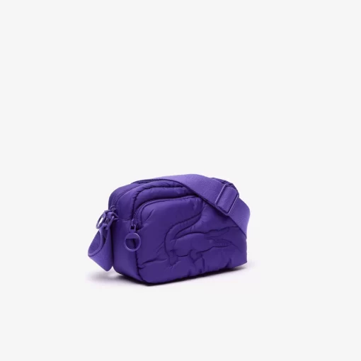 Lacoste Cross Body-Puffy Croc Quilted Bag