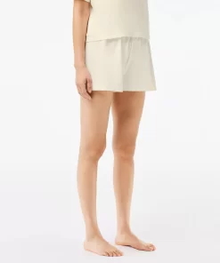 Lacoste Underwear & Loungewear-Pyjamas Set With Croc Shorts