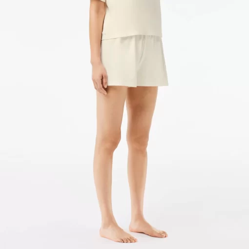 Lacoste Underwear & Loungewear-Pyjamas Set With Croc Shorts