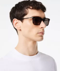 Lacoste Sunglasses-Rectangle New Heritage Sunglasses