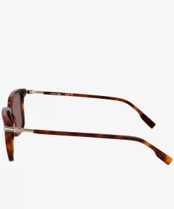 Lacoste Sunglasses-Rectangle New Heritage Sunglasses