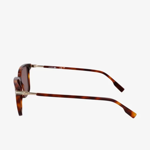 Lacoste Sunglasses-Rectangle New Heritage Sunglasses