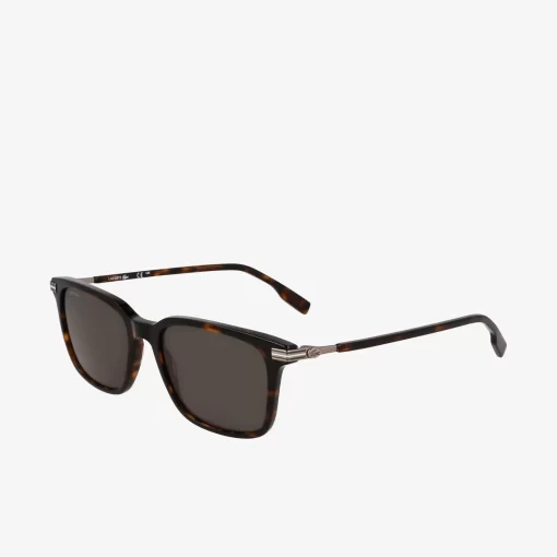 Lacoste Sunglasses-Rectangle New Heritage Sunglasses