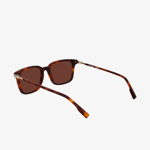 Lacoste Sunglasses-Rectangle New Heritage Sunglasses