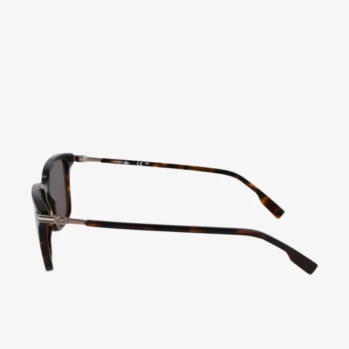 Lacoste Sunglasses-Rectangle New Heritage Sunglasses