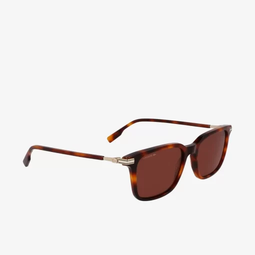 Lacoste Sunglasses-Rectangle New Heritage Sunglasses