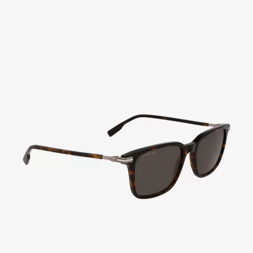 Lacoste Sunglasses-Rectangle New Heritage Sunglasses