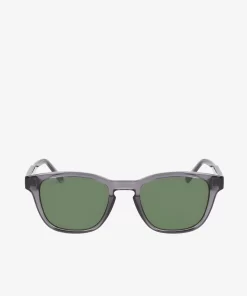 Lacoste Sunglasses-Rectangle Petit Pique Sunglasses