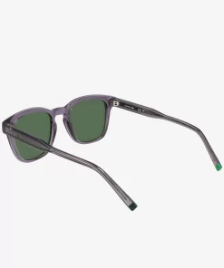 Lacoste Sunglasses-Rectangle Petit Pique Sunglasses