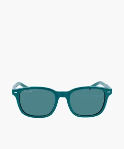 Lacoste Accessories-Rectangle Rubber Line Sunglasses