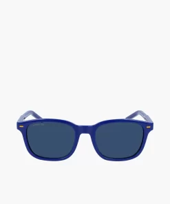 Lacoste Accessories-Rectangle Rubber Line Sunglasses