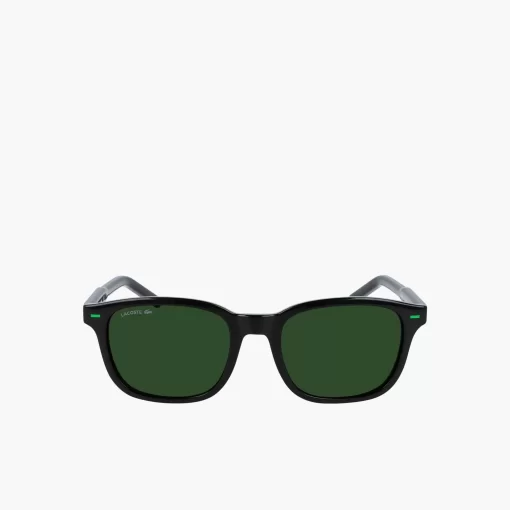 Lacoste Accessories-Rectangle Rubber Line Sunglasses