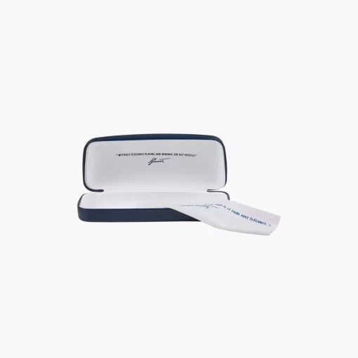 Lacoste Accessories-Rectangle Rubber Line Sunglasses