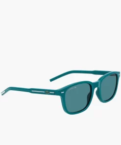 Lacoste Accessories-Rectangle Rubber Line Sunglasses