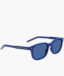 Lacoste Accessories-Rectangle Rubber Line Sunglasses