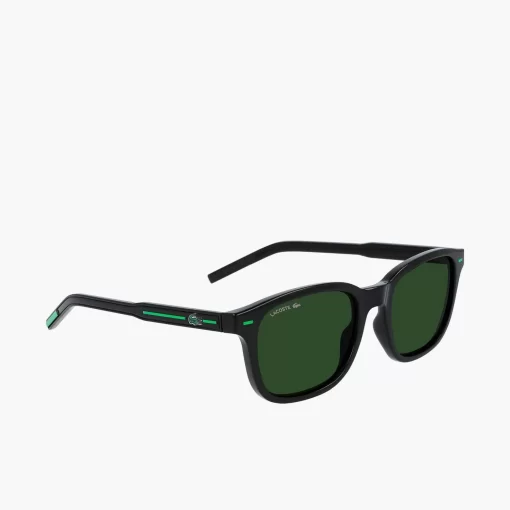 Lacoste Accessories-Rectangle Rubber Line Sunglasses