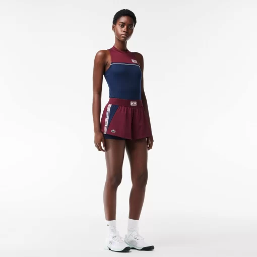 Lacoste Tennis-Recycled Fabric Lined Tennis Shorts