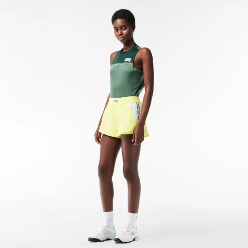 Lacoste Tennis-Recycled Fabric Lined Tennis Shorts