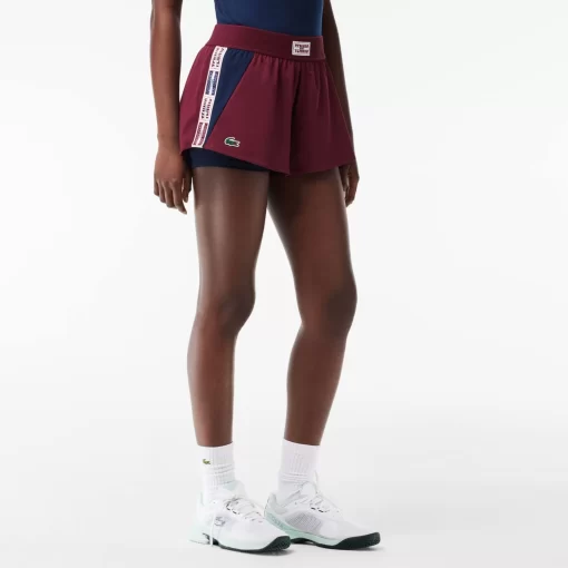 Lacoste Tennis-Recycled Fabric Lined Tennis Shorts