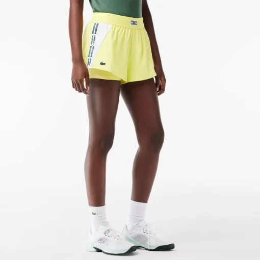 Lacoste Tennis-Recycled Fabric Lined Tennis Shorts