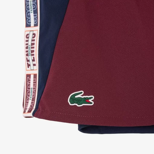 Lacoste Tennis-Recycled Fabric Lined Tennis Shorts