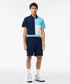 Lacoste Tennis-Recycled Fabric Stretch Tennis Shorts