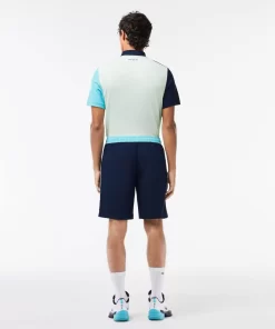 Lacoste Tennis-Recycled Fabric Stretch Tennis Shorts