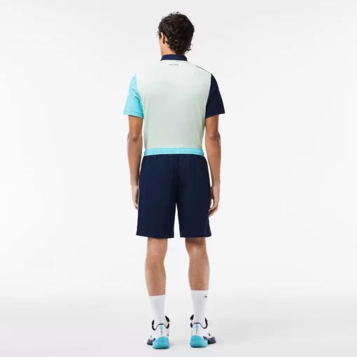 Lacoste Tennis-Recycled Fabric Stretch Tennis Shorts