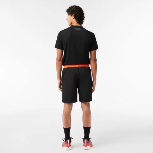 Lacoste Trousers & Shorts-Recycled Fabric Stretch Tennis Shorts