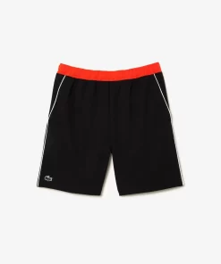 Lacoste Trousers & Shorts-Recycled Fabric Stretch Tennis Shorts