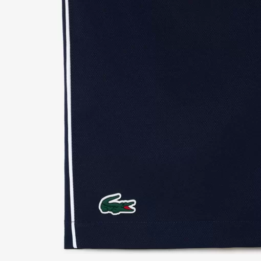 Lacoste Tennis-Recycled Fabric Stretch Tennis Shorts