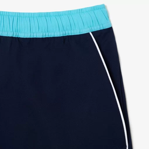 Lacoste Tennis-Recycled Fabric Stretch Tennis Shorts